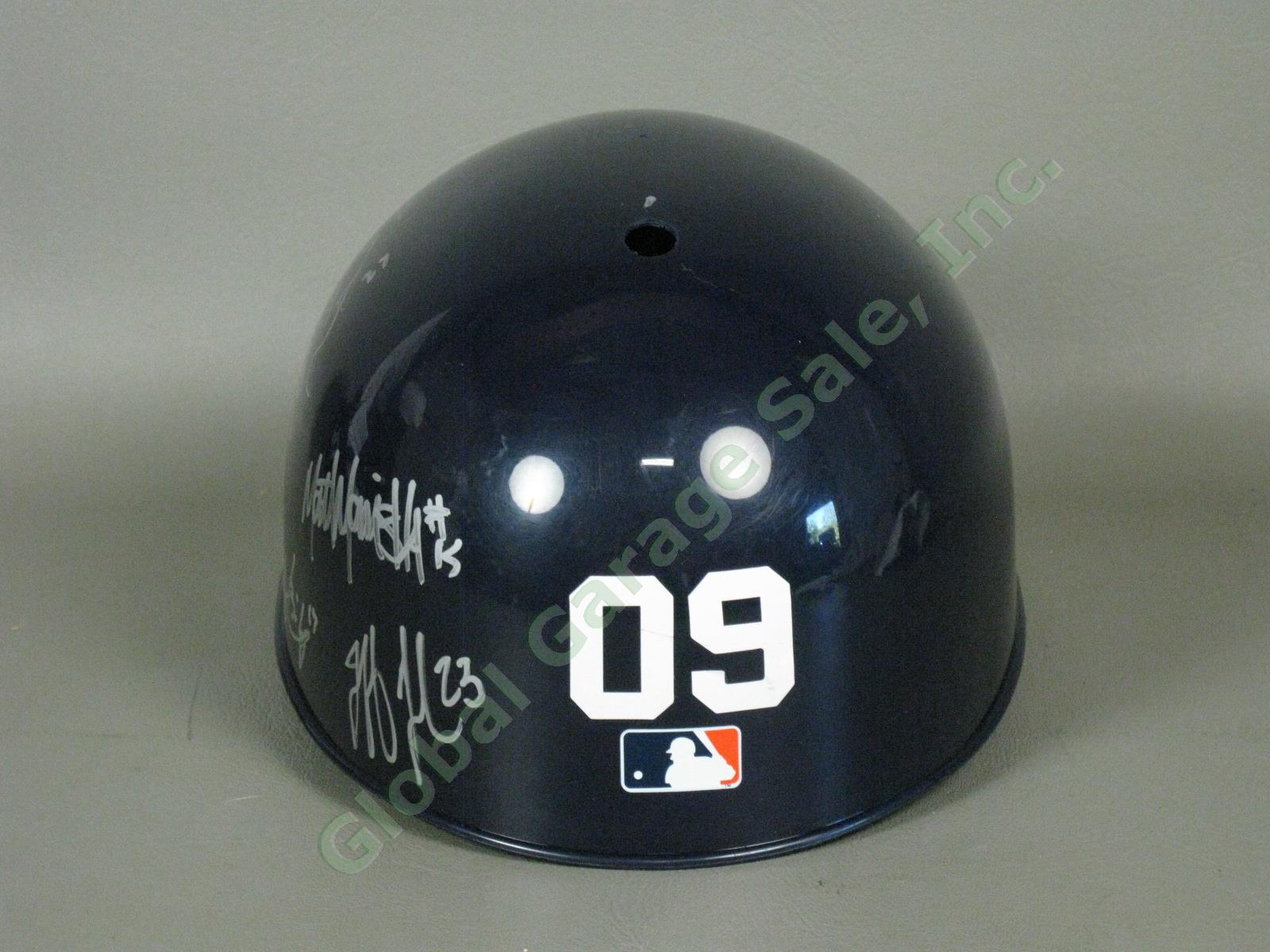 2009 Oneonta Tigers NY Team Signed Baseball Helmet MiLB MLB NYPL Detroit NR 2