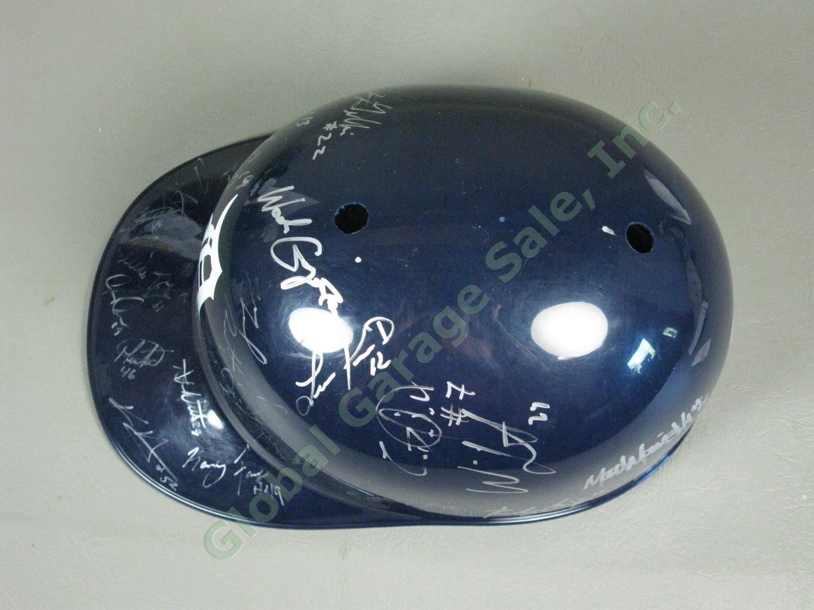 2009 Oneonta Tigers NY Team Signed Baseball Helmet MiLB MLB NYPL Detroit NR 4