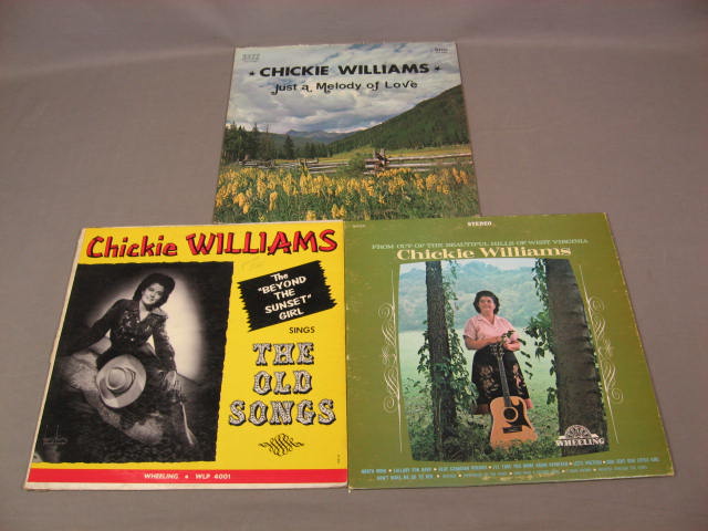 19 Vintage Doc Chickie Williams Country Record Albums 5