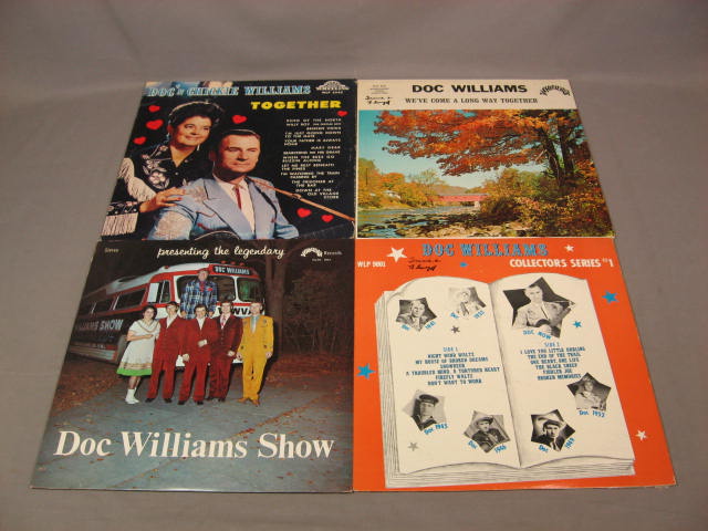 18 Doc Chickie Williams LP Record Albums Tapes CDs Lot 1