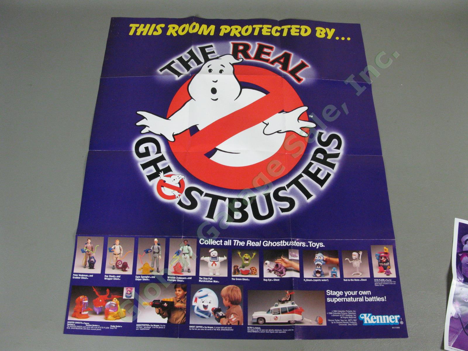 Vtg Kenner 1986 Ghostbusters Ecto 1 Vehicle Original Box Instructions H2Ghost NR 10