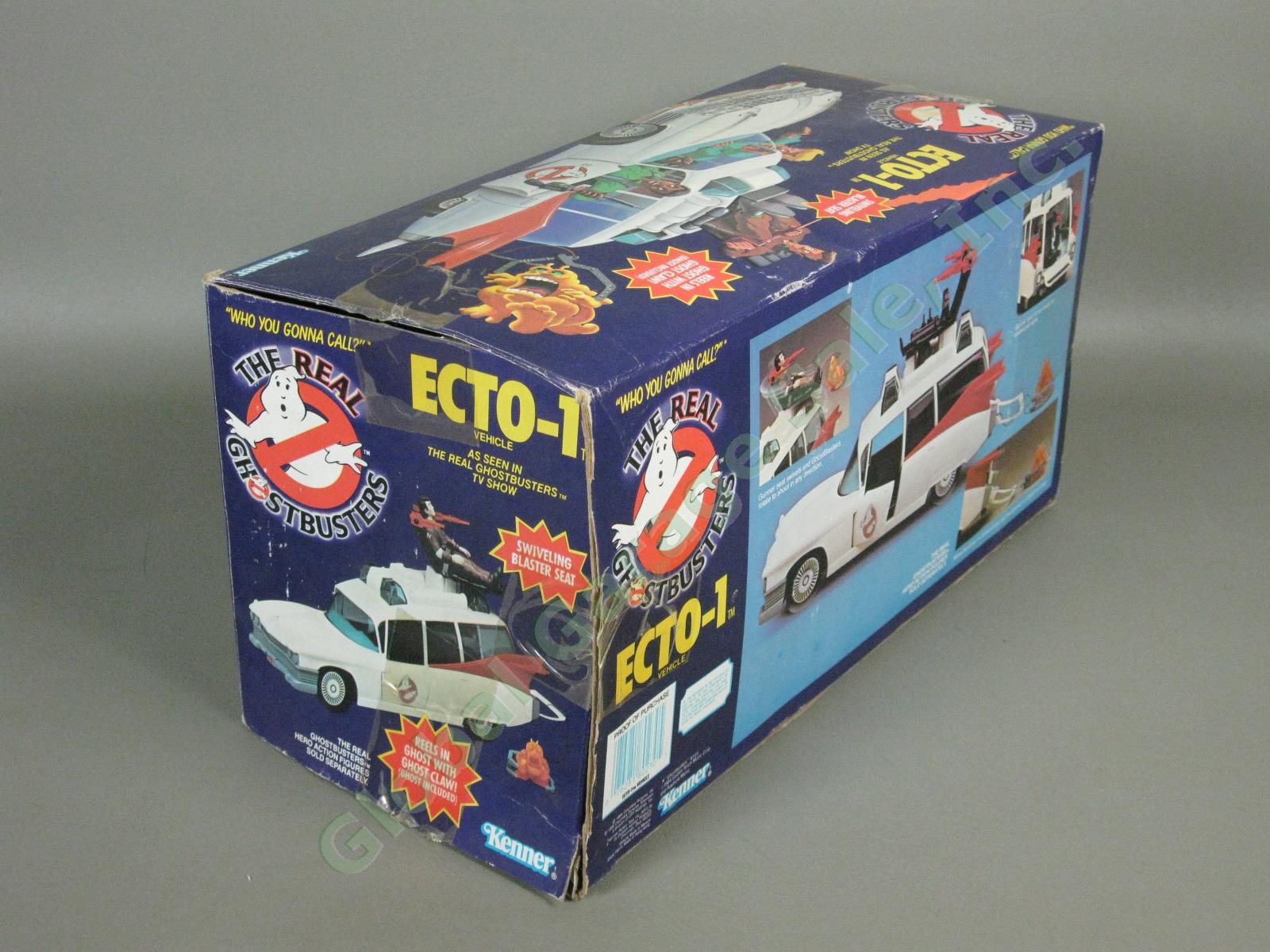 Vtg Kenner 1986 Ghostbusters Ecto 1 Vehicle Original Box Instructions H2Ghost NR 15