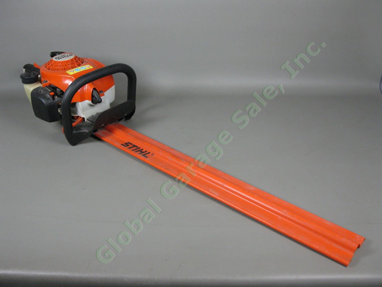Stihl HS45 HS 45 Gas Powered Hedge Trimmer Double Sided 24" Blade w/Cover NO RES