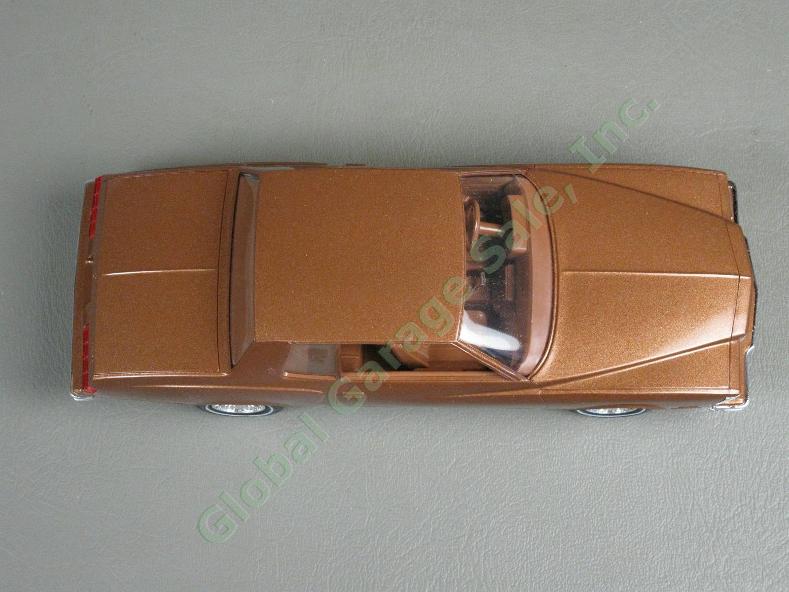 VTG Brown 1979 Chevrolet Monte Carlo 2 Door Coupe Plastic Dealer Promo Car NR 5