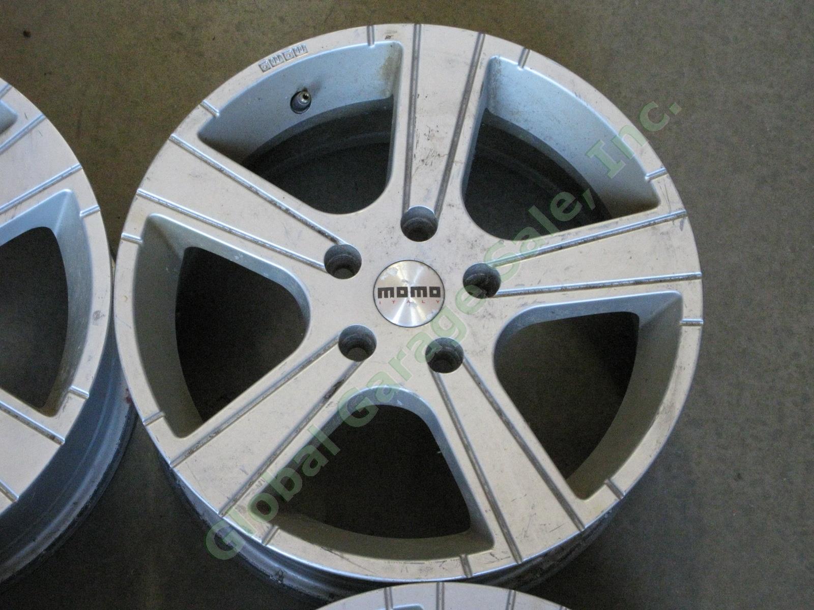 4 Momo 16" Alloy Rims Wheels 5x112mm 5x4.41" 5JX16H2 w/Spacers for Audi Avant 4