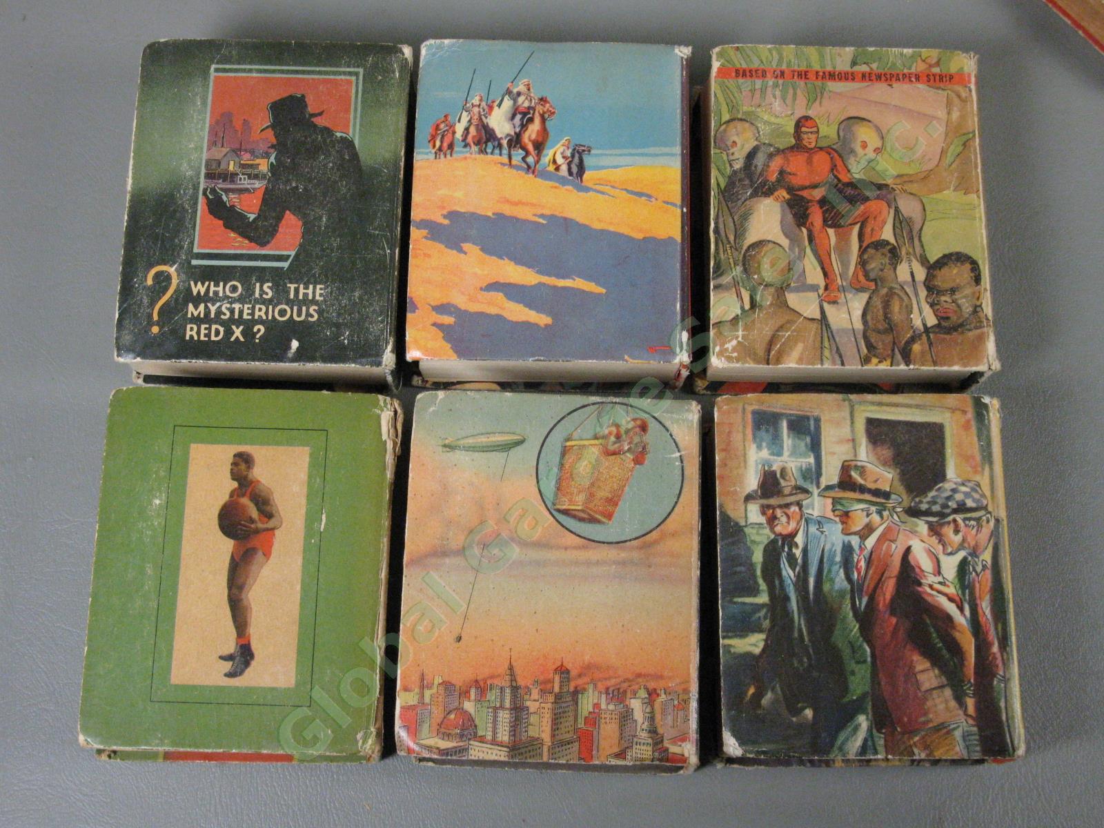 17 Big Better Little Books Lot Joe Louis Dick Tracy Buck Rogers G-Man Jaragu +NR 13