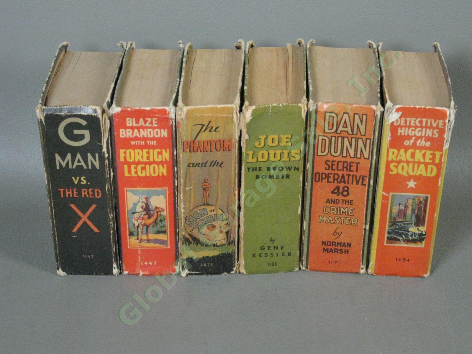 17 Big Better Little Books Lot Joe Louis Dick Tracy Buck Rogers G-Man Jaragu +NR 14