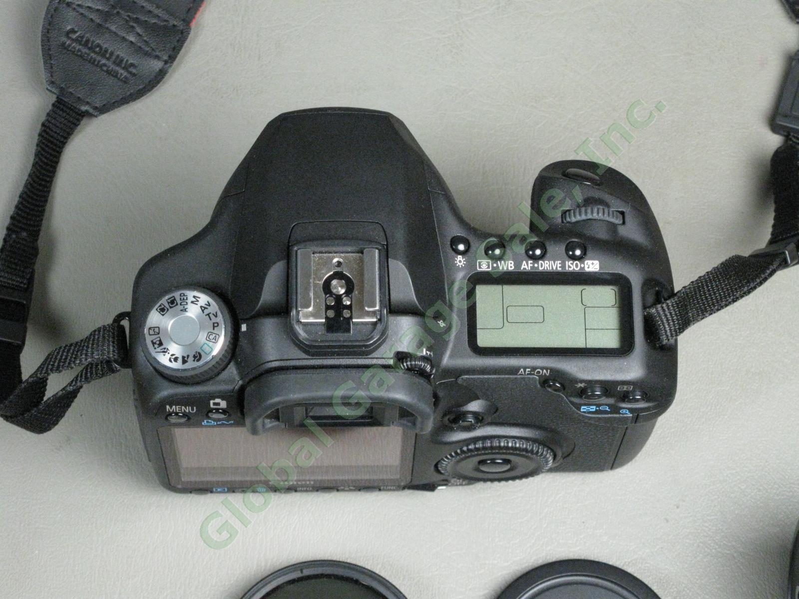 Canon EOS 50D Digital Camera Bundle EF-S 18-55mm Zoom Lens Wide Angle Macro Bag+ 3