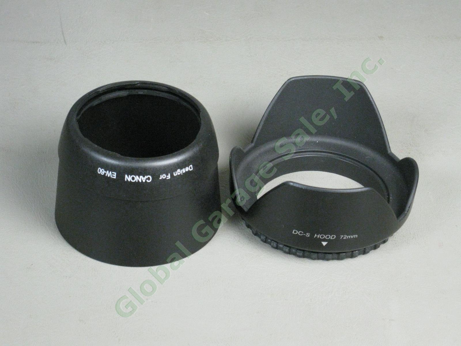 Canon EOS 50D Digital Camera Bundle EF-S 18-55mm Zoom Lens Wide Angle Macro Bag+ 6