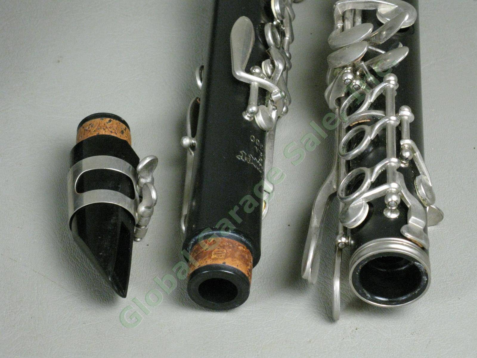 Vtg 1965 Selmer CL300 Clarinet Original Hard Case Mouthpiece Reeds Made In USA 13