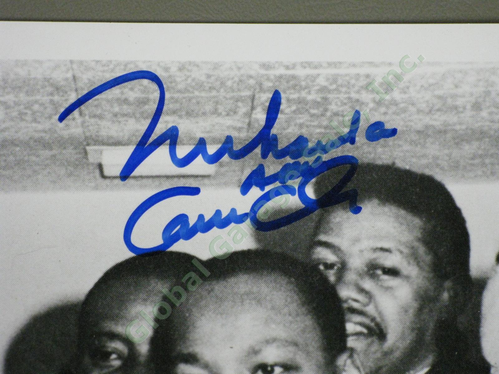 Muhammad Ali AKA Cassius Clay Signed 8"x10" Photo With Martin Luther King Jr MLK 2