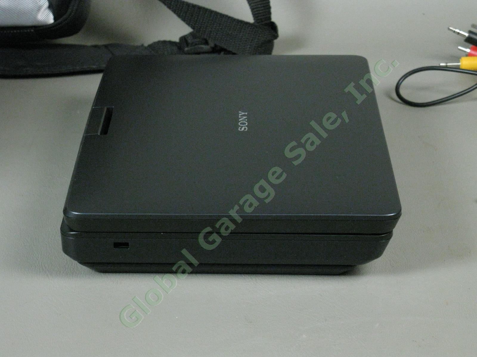 Sony DVP-FX930 Portable 9" DVD Player Remote MDR-V150 Headphones Case + Movies! 5