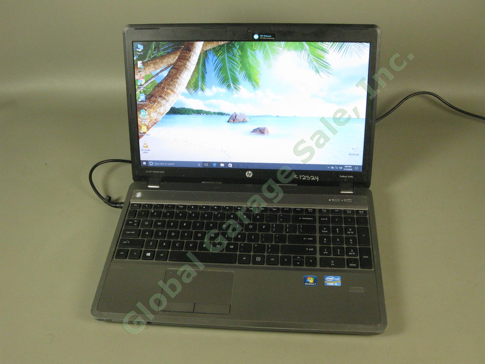 HP ProBook 4540s Laptop Intel i5 2.50GHz 294GB 4GB RAM Windows 10 Pro Refurb