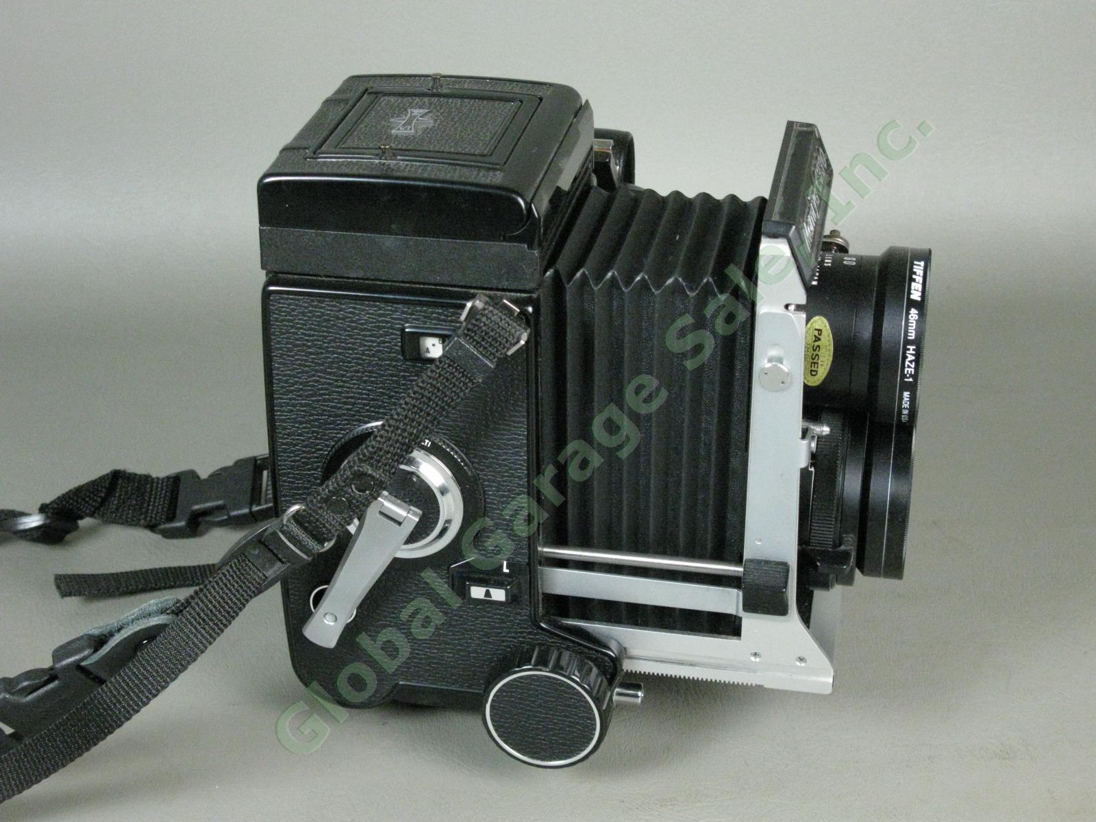 Mamiya C330 Professional S TLR Camera Sekor 80mm f/2.8 Blue Dot Lens + Grip NR!! 6