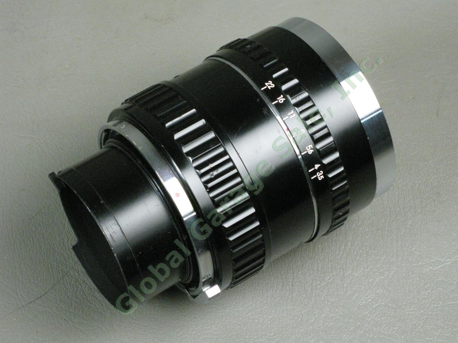 Vintage Nippon Nikkor-Q 13.5cm 135mm f/3.5 Camera Lens For Bronica Z/D + Hood NR 3