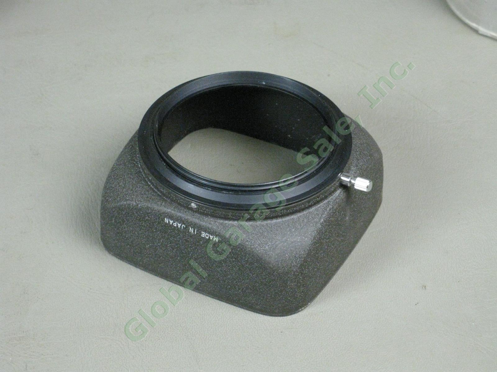 Vintage Nippon Nikkor-Q 13.5cm 135mm f/3.5 Camera Lens For Bronica Z/D + Hood NR 8