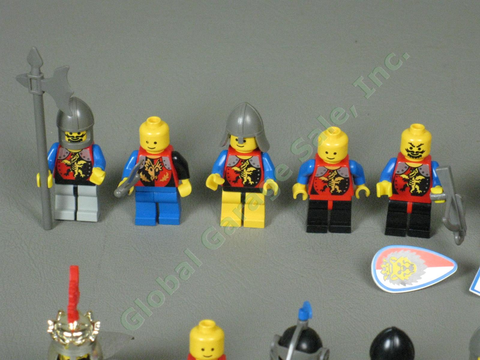 HUGE Lot 45 Lego Medieval Fright Knight Figure Minifigure Castle Armor Extra Set 1