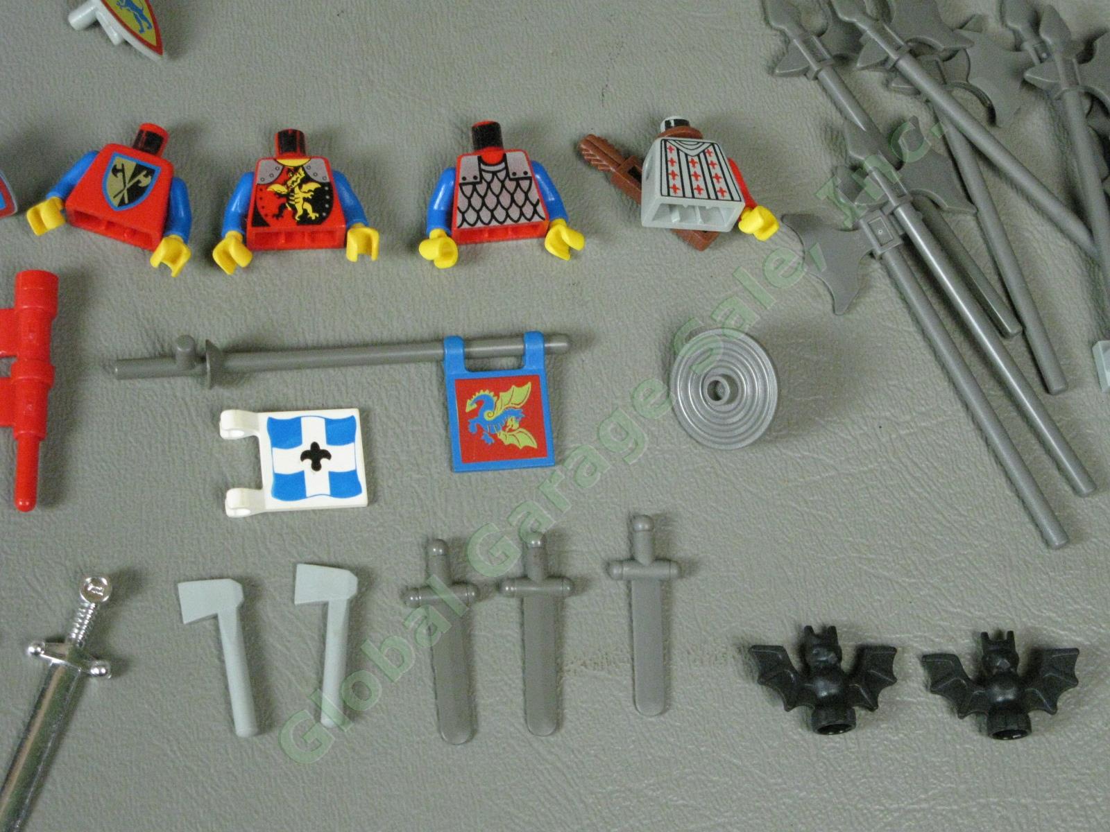 HUGE Lot 45 Lego Medieval Fright Knight Figure Minifigure Castle Armor Extra Set 15