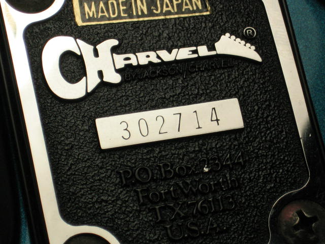 1988 Model 4 Charvel Electric Guitar Floyd Rose Tremolo 12