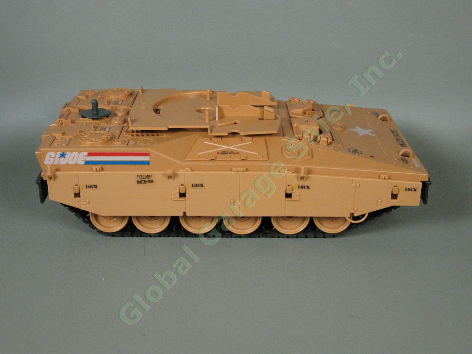 100% COMPLETE Vintage 1985 GI Joe Mauler MBT Manned Battle Tank Heavy Metal NR 1
