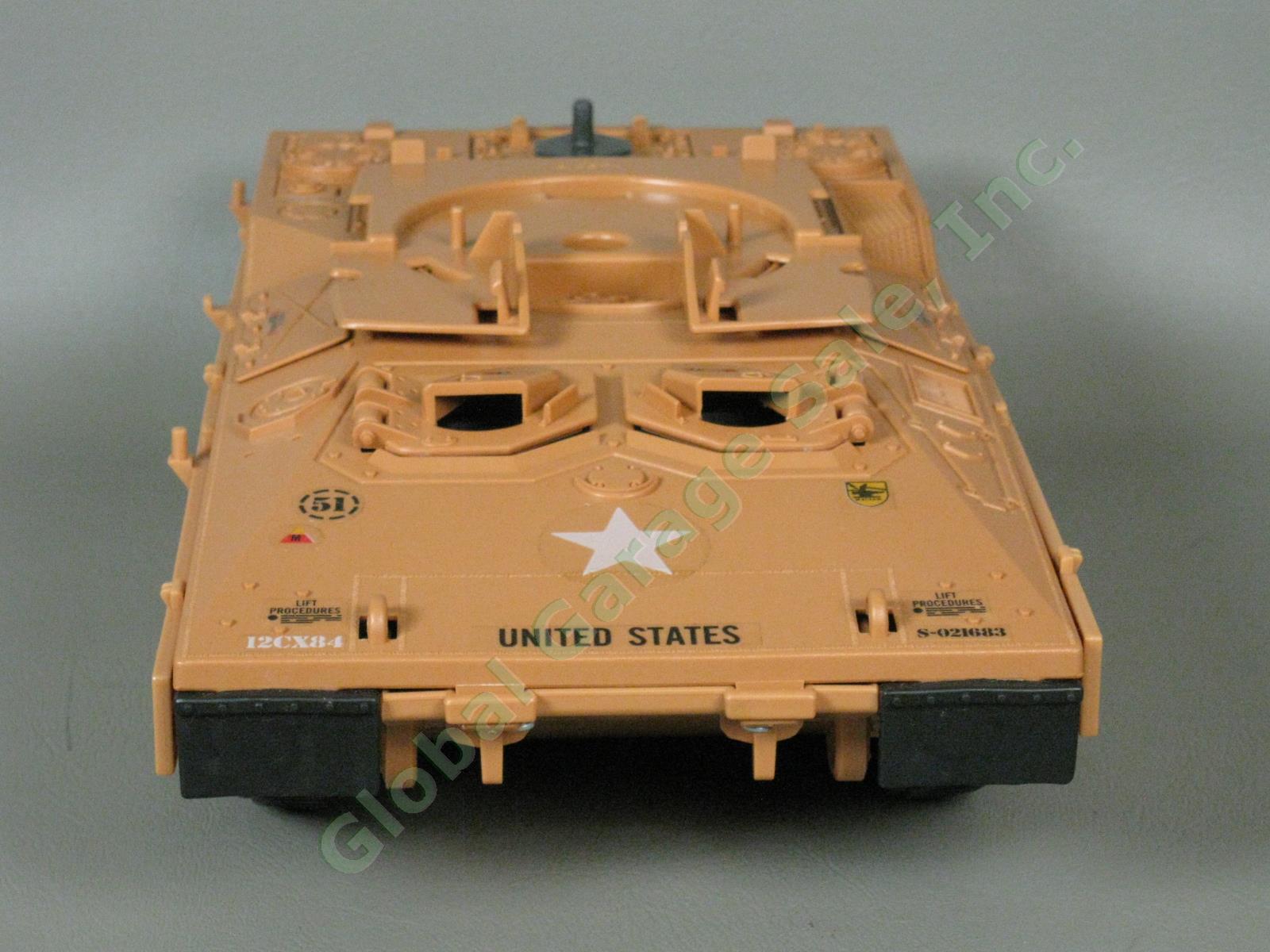 100% COMPLETE Vintage 1985 GI Joe Mauler MBT Manned Battle Tank Heavy Metal NR 2
