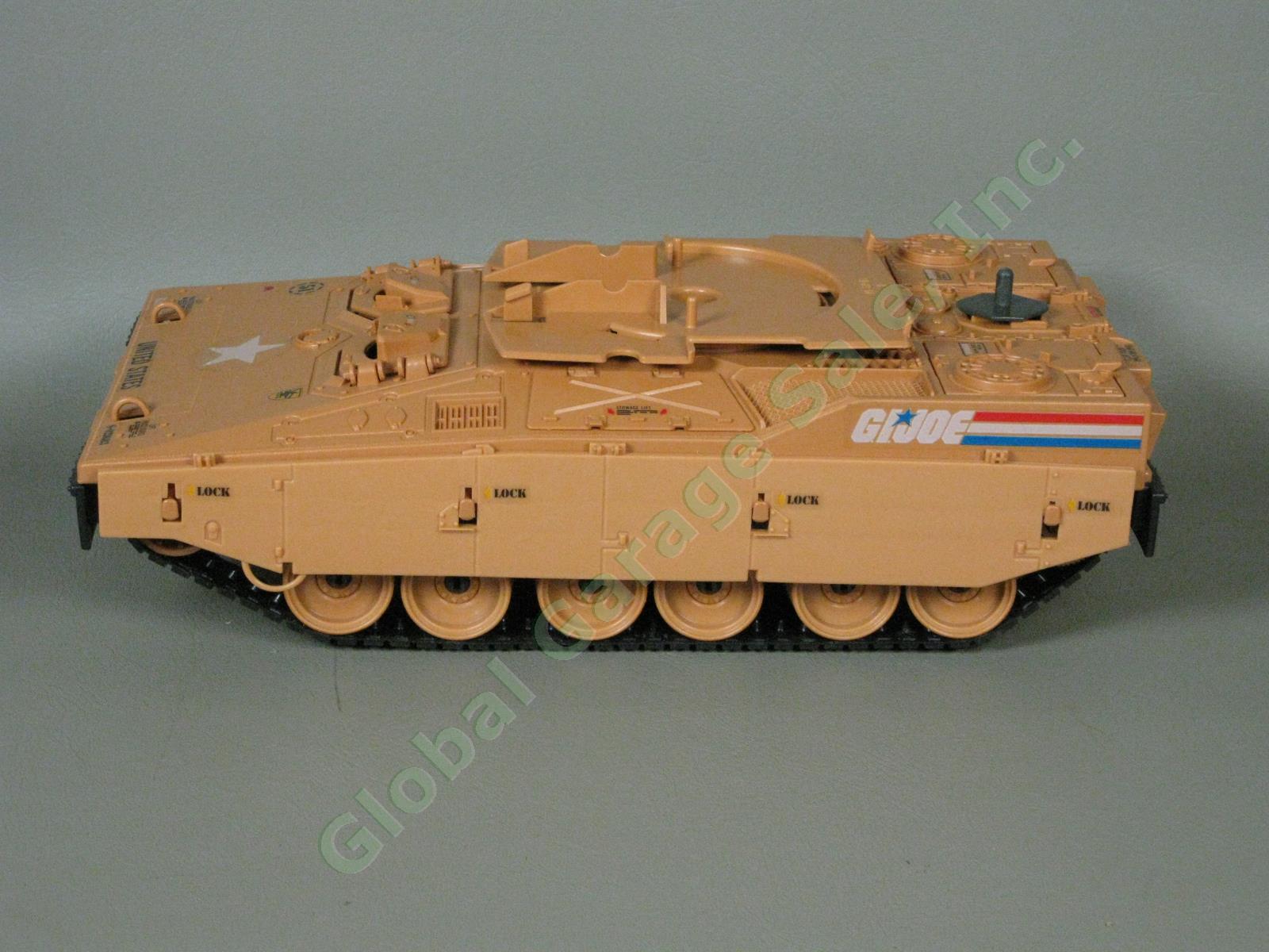 100% COMPLETE Vintage 1985 GI Joe Mauler MBT Manned Battle Tank Heavy Metal NR 3
