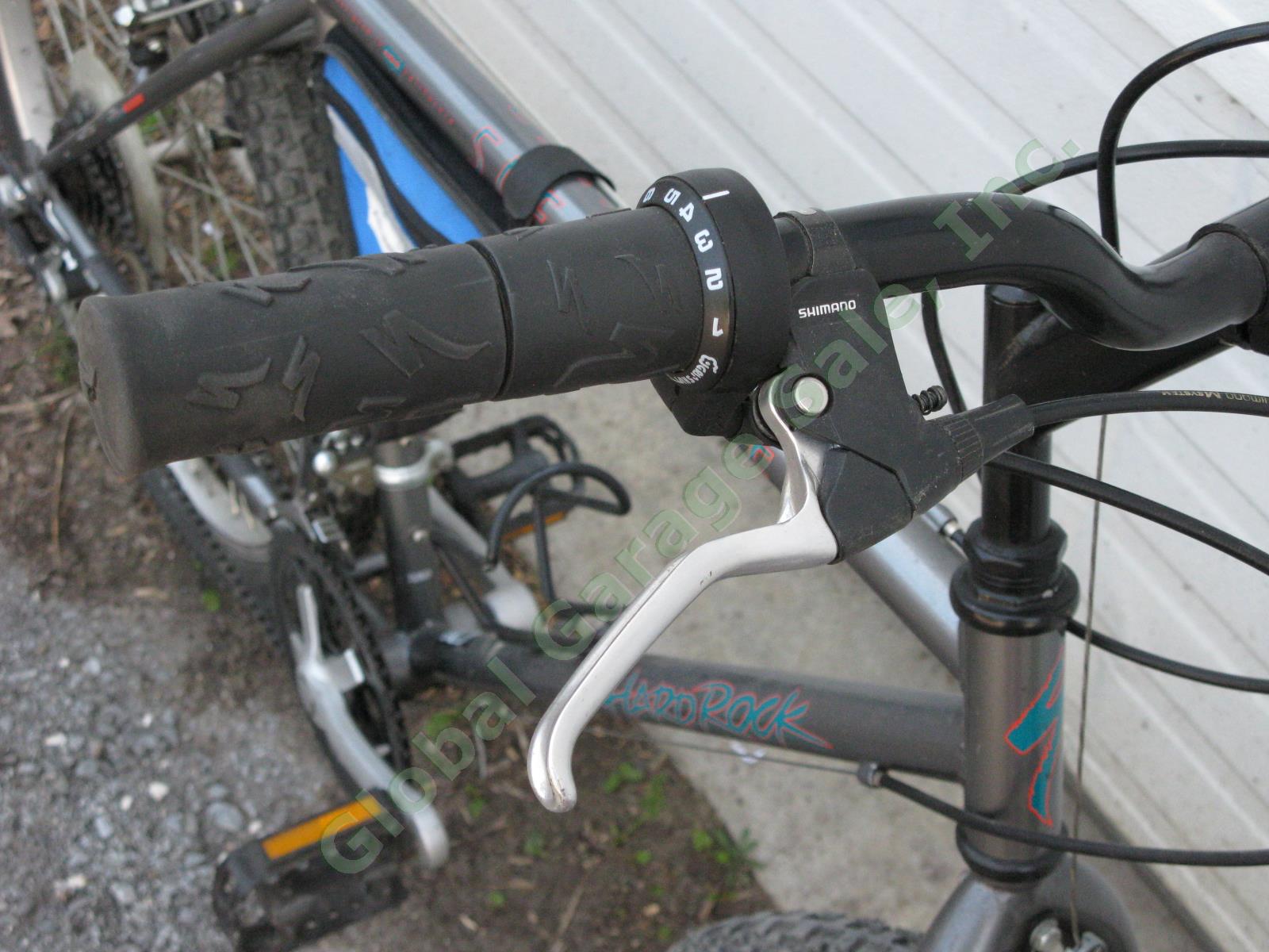 Specialized Hardrock 18-Speed Mountain Bike 18" Frame Shimano Ergon Seat +Tools 7