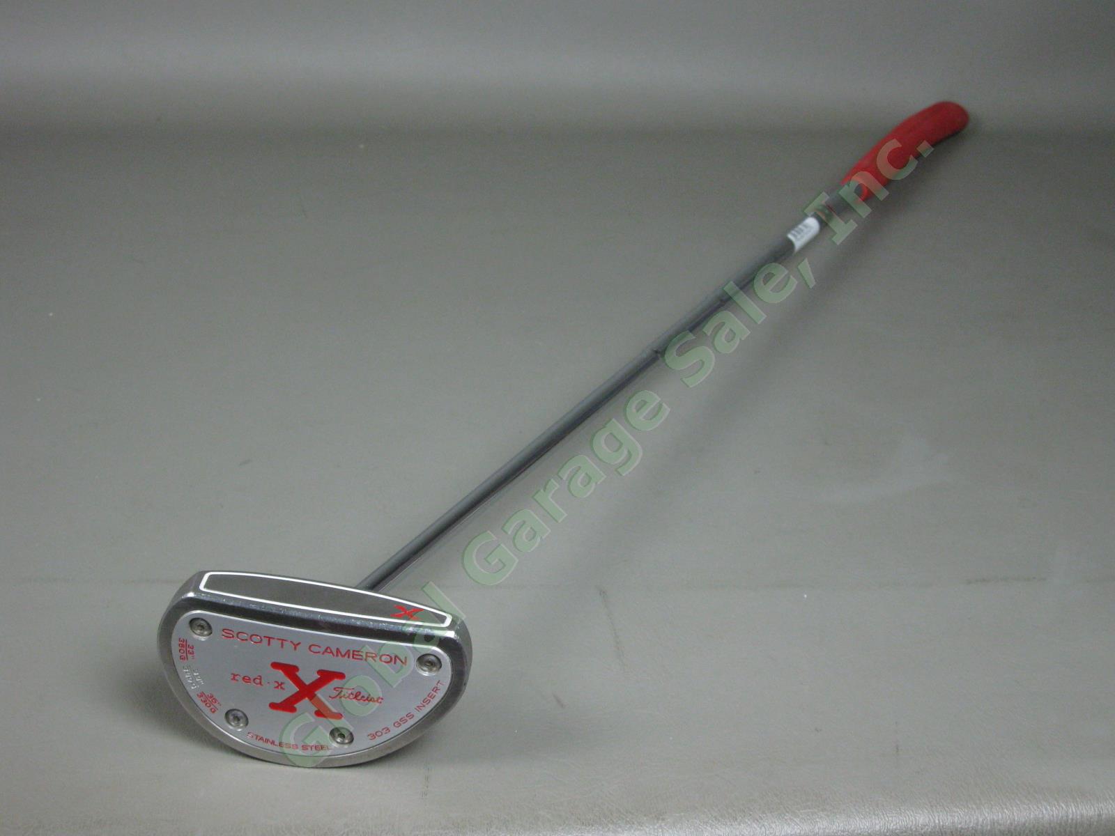 Titleist Scotty Cameron 34" 340g 3 Dot Red X X2 Putter 303 GSS Insert Golf Club