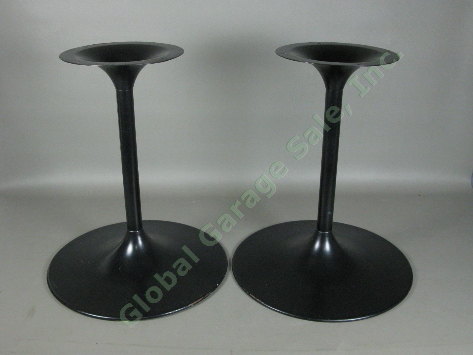 Bose 901 Series V Speaker Stands Black Tulip Pedestal 18" Tall 4-Holes No Res!!