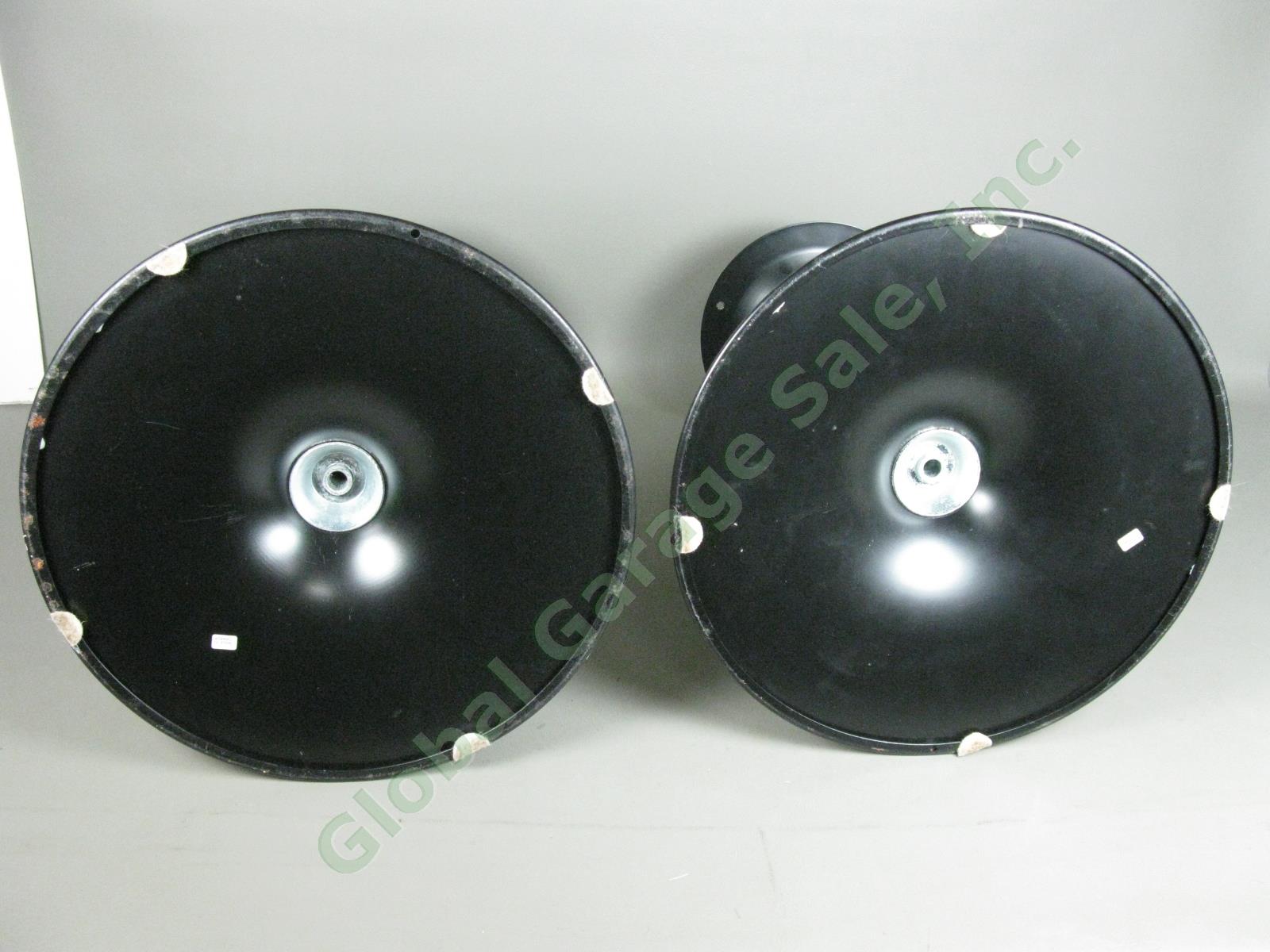 Bose 901 Series V Speaker Stands Black Tulip Pedestal 18" Tall 4-Holes No Res!! 5
