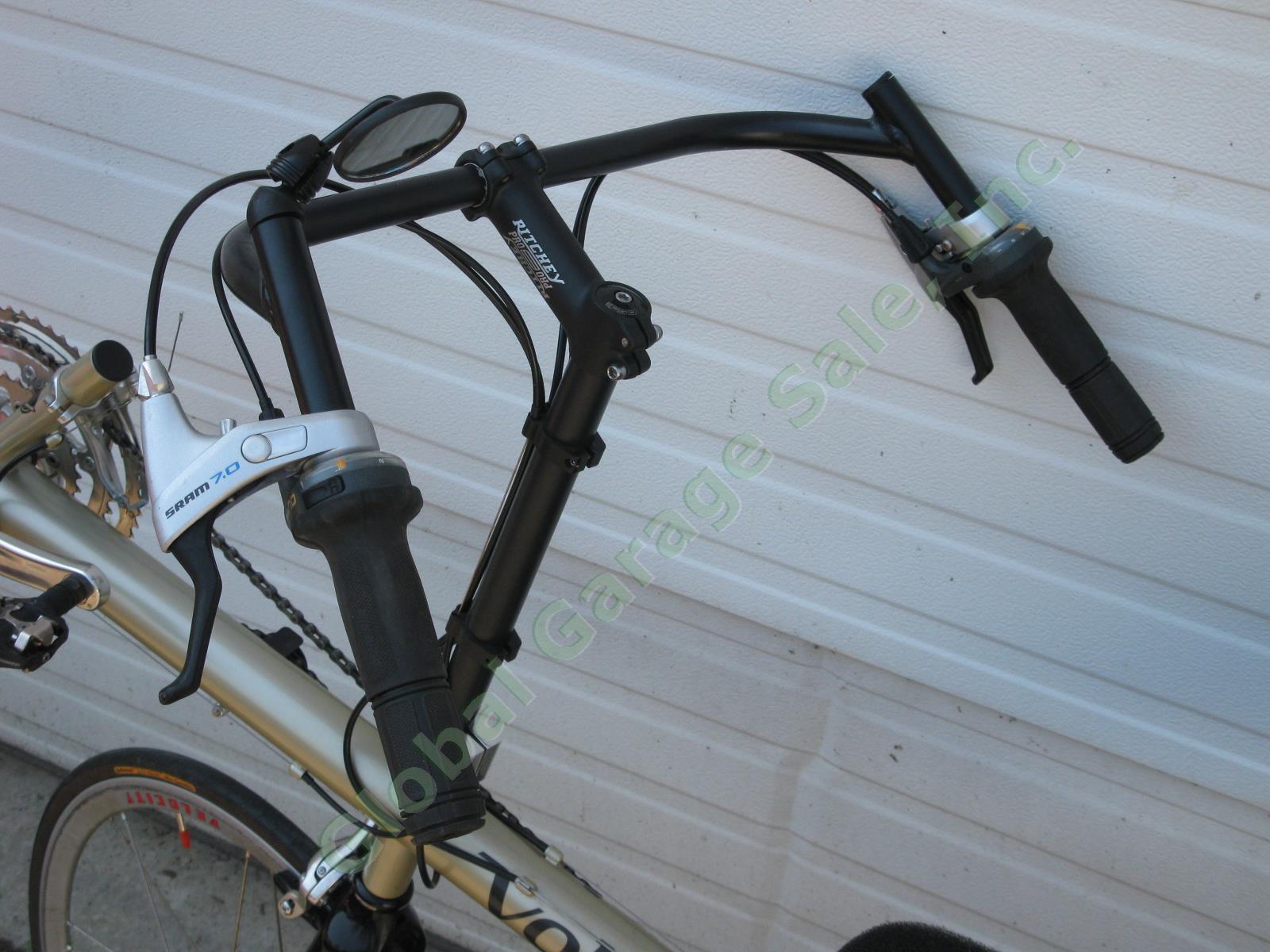 Volae Club Recumbent Bike Bicycle Shimano Sram Velocity 650x23C One Owner EXC! 4