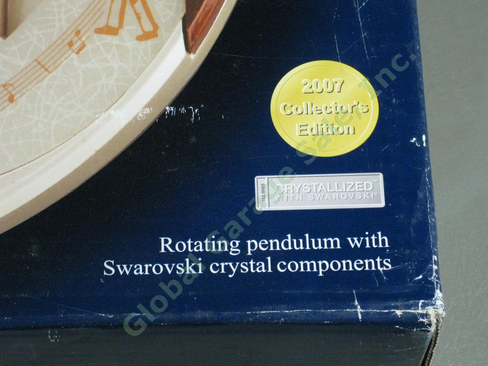 NEW IN BOX Seiko Beatles Melodies in Motion Clock Swarovski Crystals QXM134BRH 10