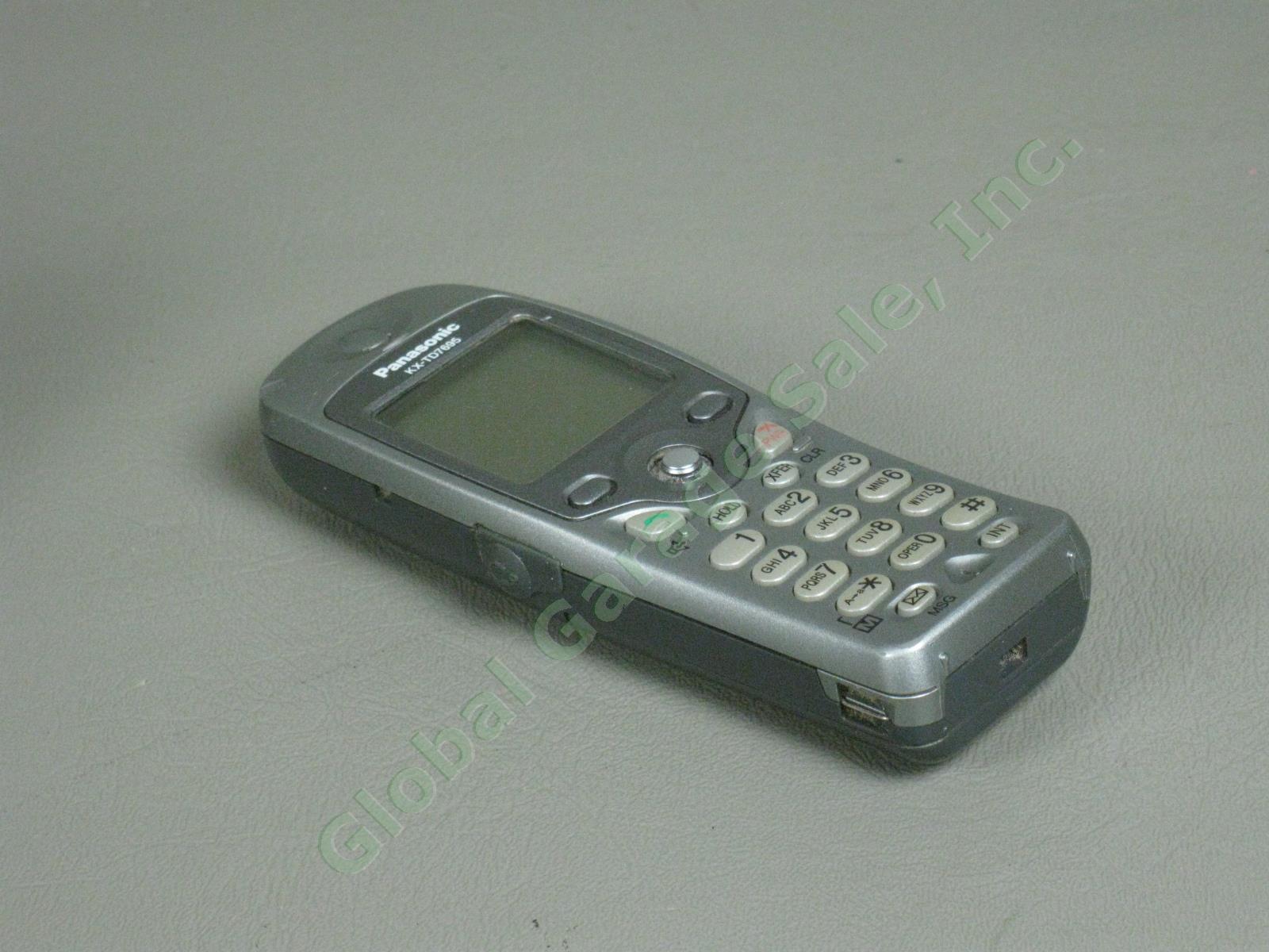 WORKING Panasonic KX-TD7695 DECT 6.0 Cordless Portable Phone Handset Charger NR 3