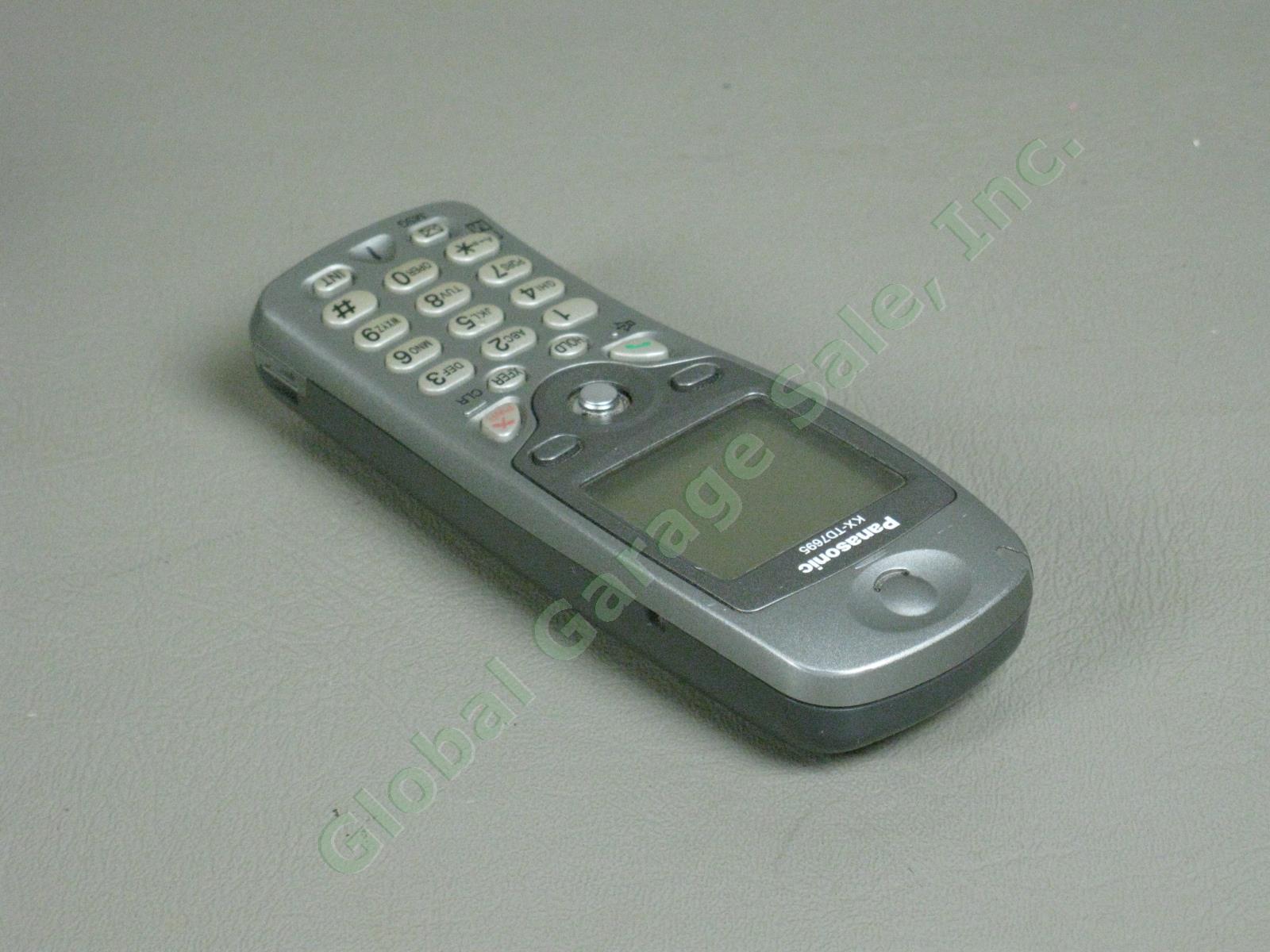 WORKING Panasonic KX-TD7695 DECT 6.0 Cordless Portable Phone Handset Charger NR 4