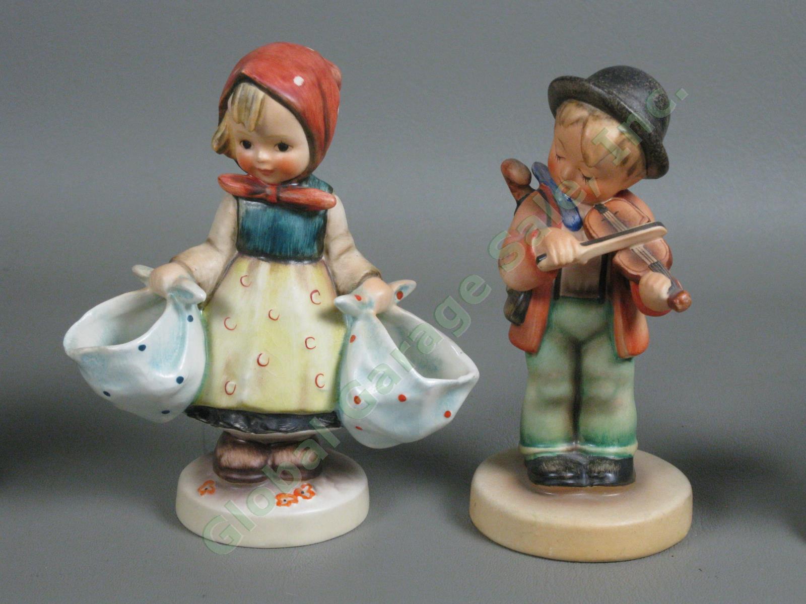 10 Vintage M.I. Hummel Goebel Figurine Lot TMK 2 3 5 6 Figurines Ornaments NR 1