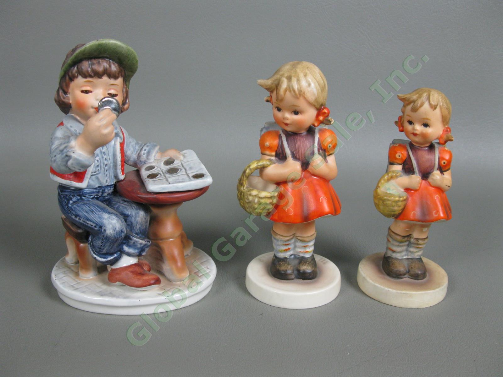 10 Vintage M.I. Hummel Goebel Figurine Lot TMK 2 3 5 6 Figurines Ornaments NR 6
