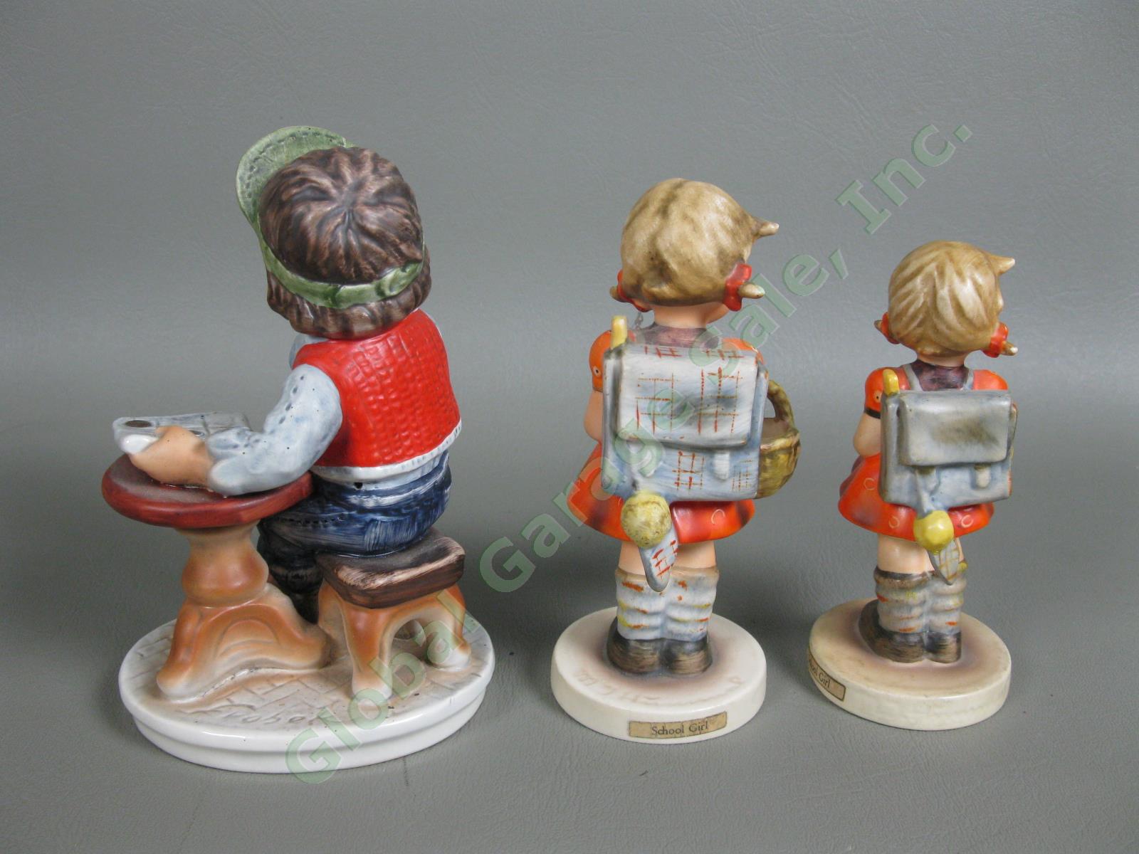 10 Vintage M.I. Hummel Goebel Figurine Lot TMK 2 3 5 6 Figurines Ornaments NR 7