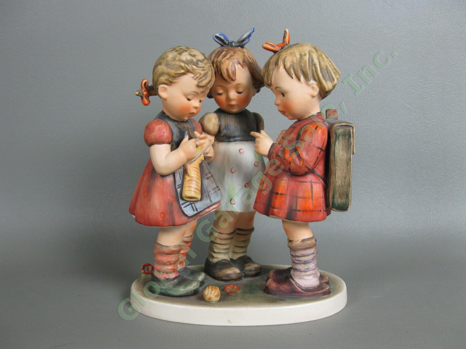 Vintage Goebel Hummel Figurine School Girls 177/1 7.25" Tall TMK-5 No Crazing NR