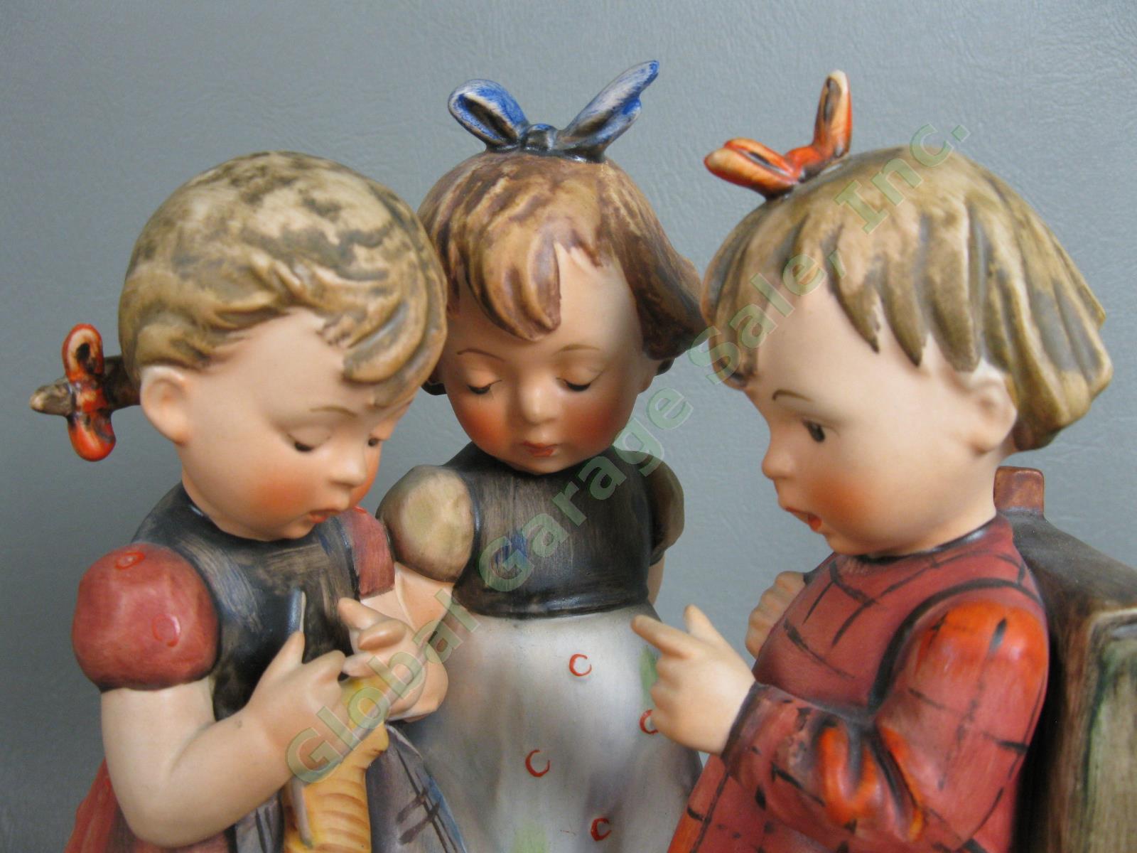 Vintage Goebel Hummel Figurine School Girls 177/1 7.25" Tall TMK-5 No Crazing NR 1