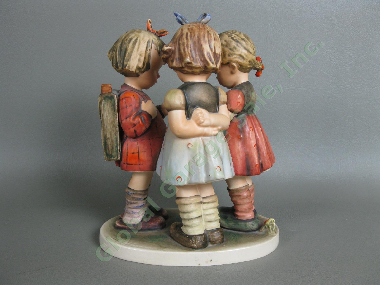 Vintage Goebel Hummel Figurine School Girls 177/1 7.25" Tall TMK-5 No Crazing NR 3