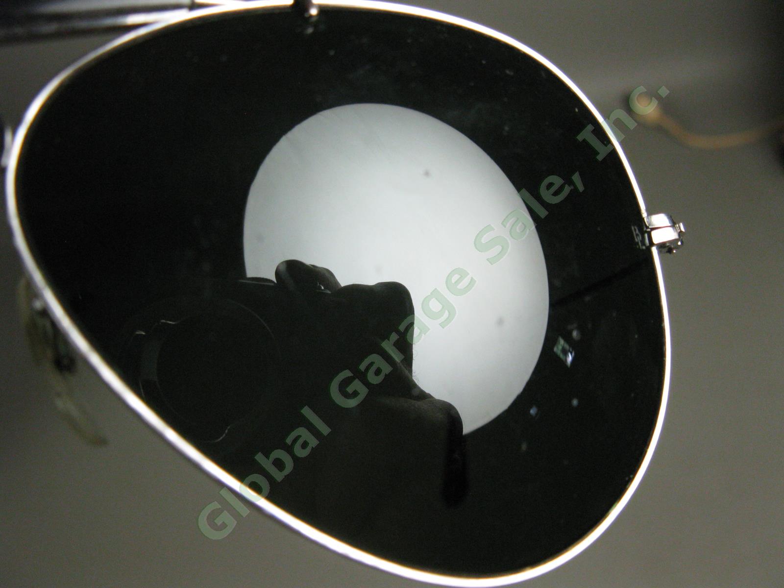 Vtg Bausch + Lomb Ray-Ban Large Aviator Sunglasses 62-14 Green Lenses w/ Case 9