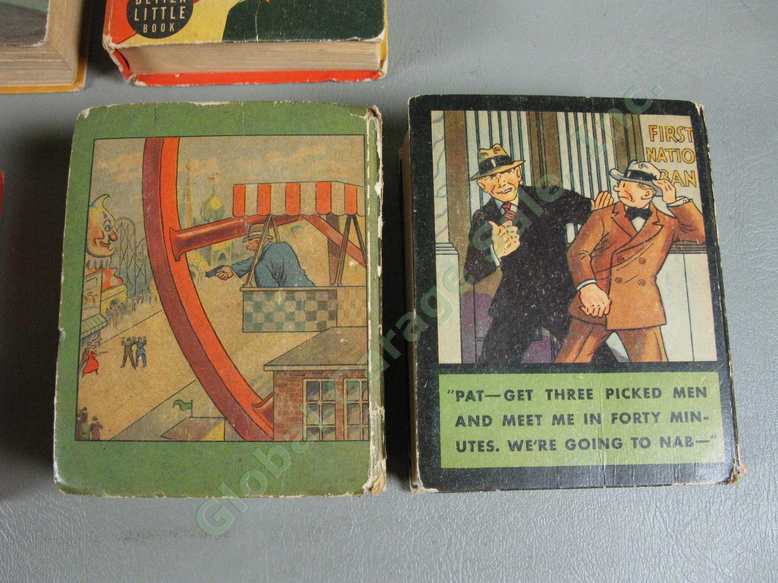 Vtg 14 Dick Tracy Big/Better Little Books Lot Penfield Mystery Voodoo Island +NR 6