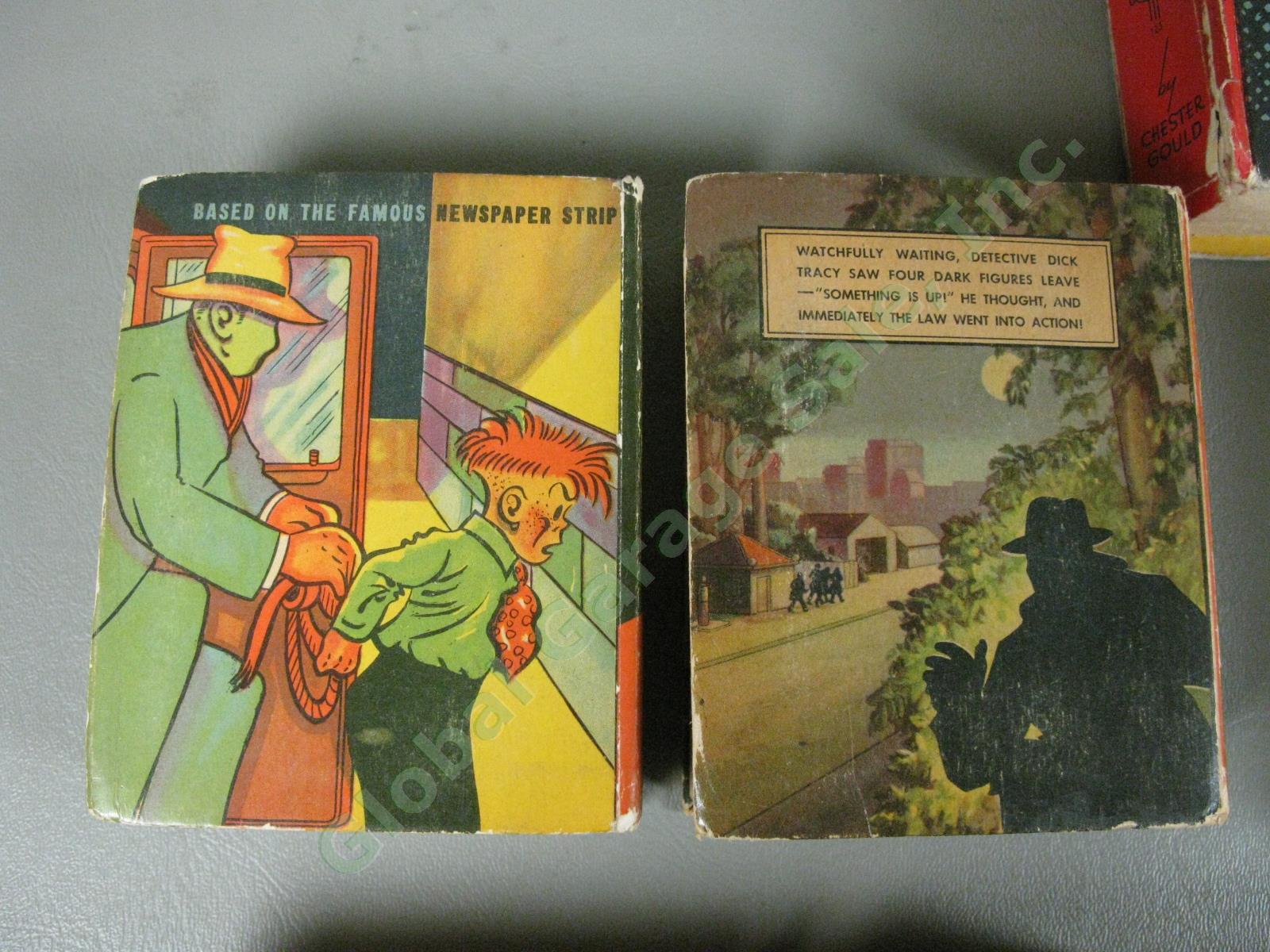 Vtg 14 Dick Tracy Big/Better Little Books Lot Penfield Mystery Voodoo Island +NR 8