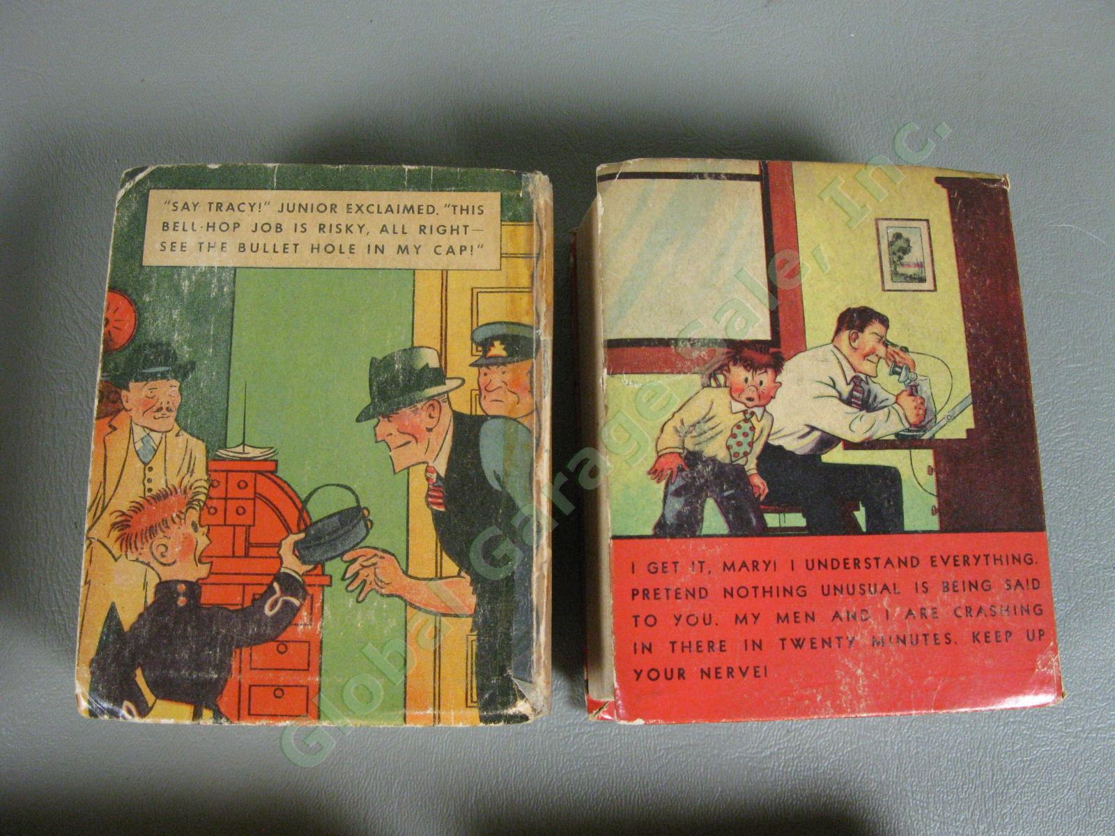 Vtg 14 Dick Tracy Big/Better Little Books Lot Penfield Mystery Voodoo Island +NR 10
