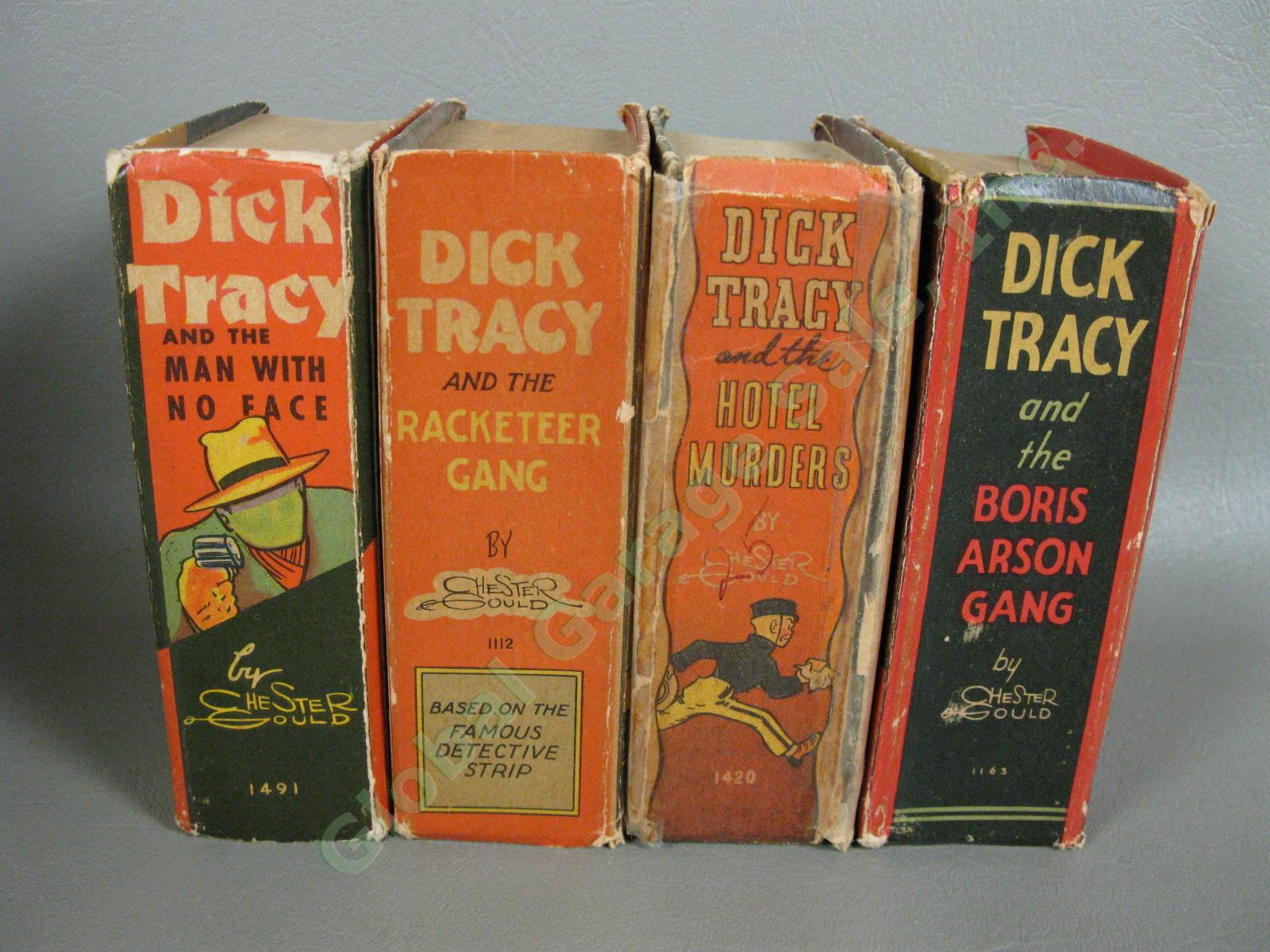 Vtg 14 Dick Tracy Big/Better Little Books Lot Penfield Mystery Voodoo Island +NR 17