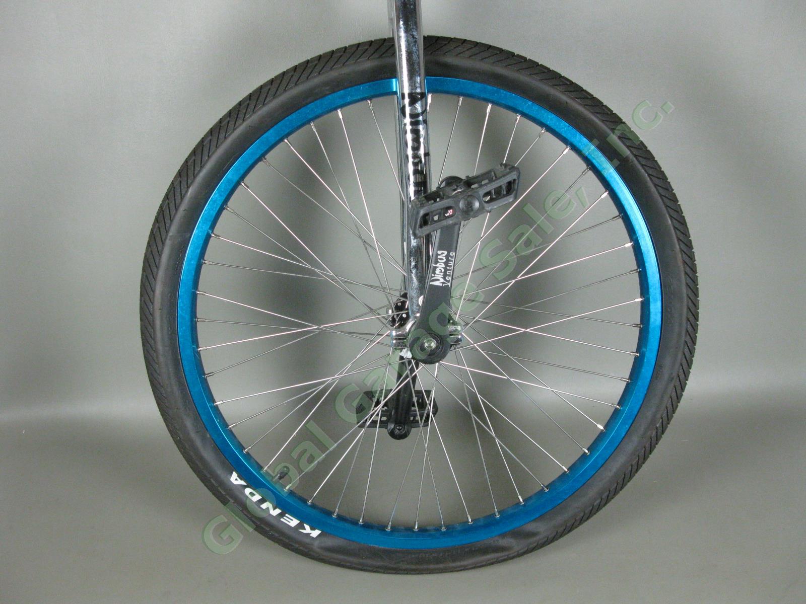 24" Nimbus Unicycle Kris Holm Saddle Seat FS2432 Rim Kenda 54-507 Tire Exc Cond 3