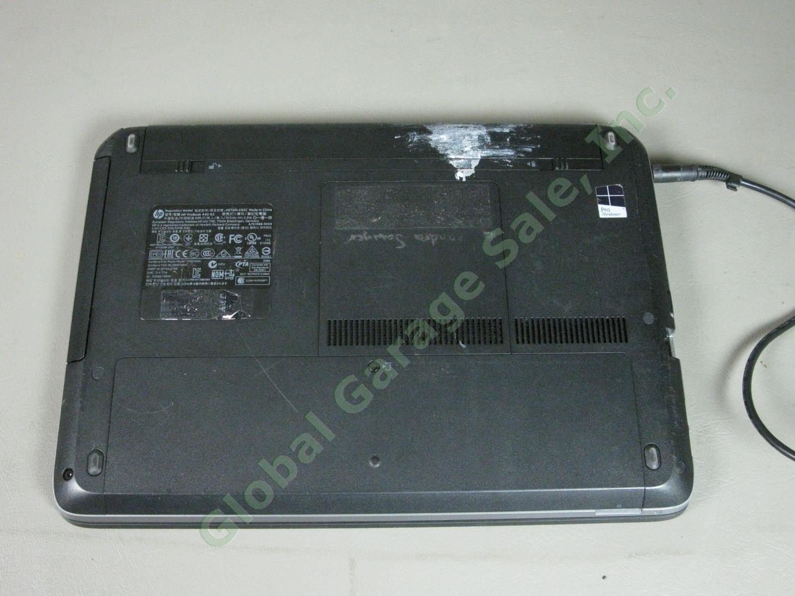 HP ProBook Laptop 440 G2 i5-5200U 2.20GHz 4GB RAM 460GB HD Windows 10 Pro Refurb 8