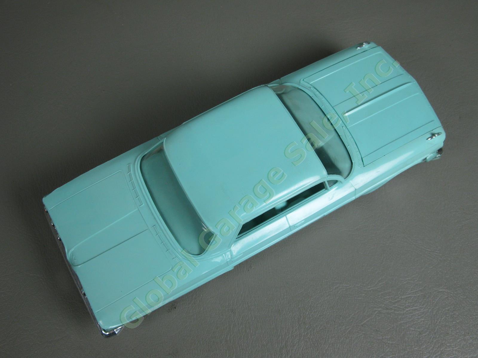 ORIGINAL VTG 1961 Chevrolet Impala 4DR Seamist Turquoise Dealer Promo Model Car 5