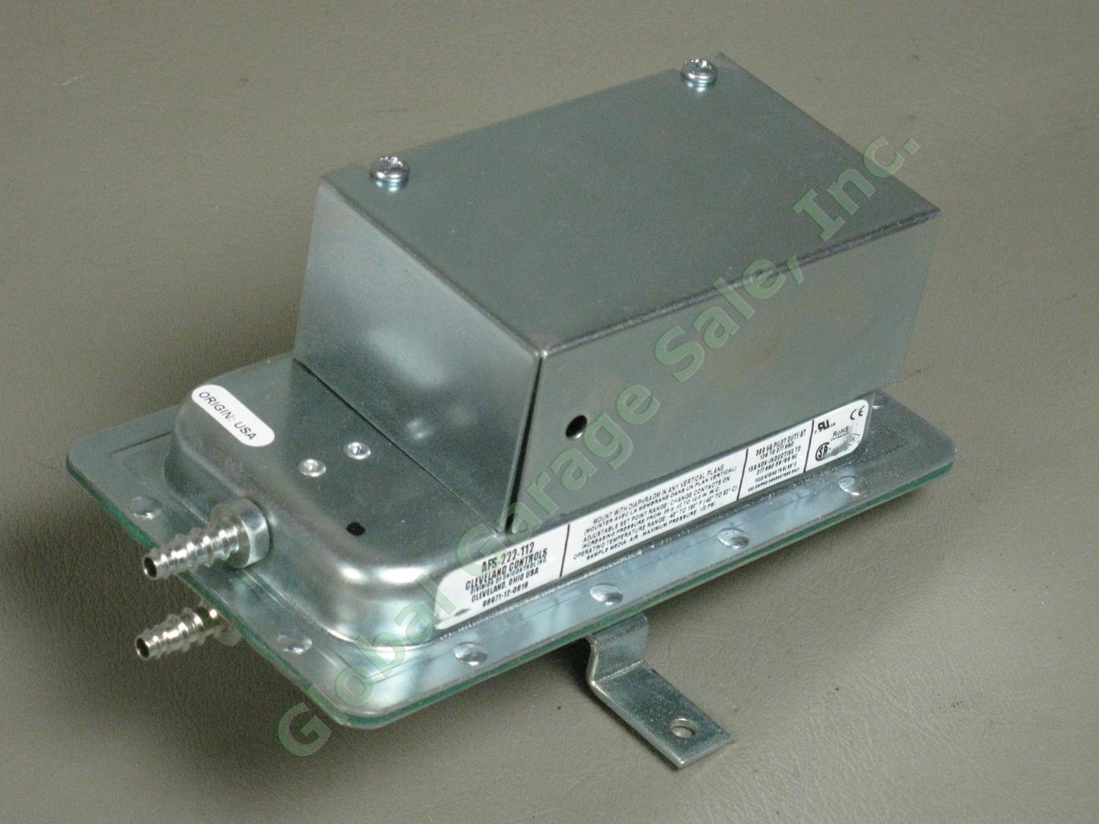 4 AFS-222-112 Pressure Sensing Switch LOT Dri Steem Cleveland Controls w/ Probe 1