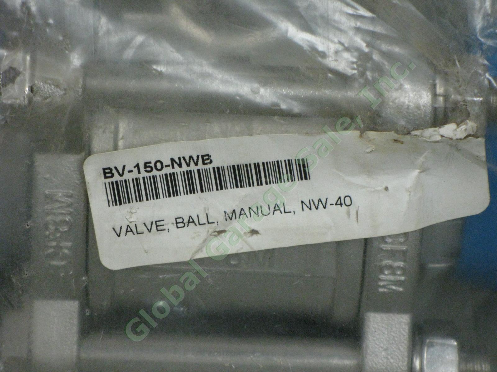 3 NEW Sanitary 1.5" Ball Valves CF8M Stainless Steel 1000 WOG NW-40 BV-150-NWB 5